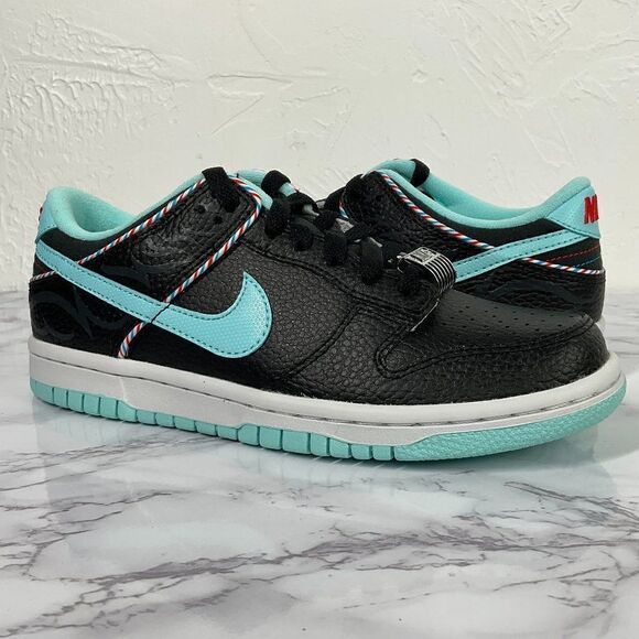 Nike Dunk Low Barber Shop SE GS 4.5Y 6W DN3351-001 - Picture 1 of 9